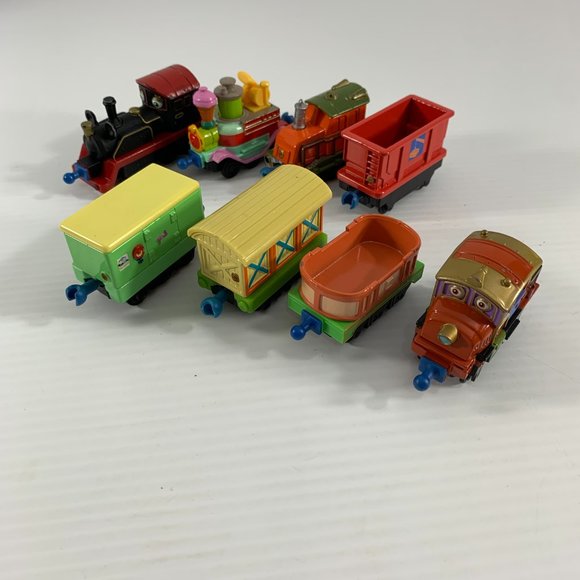Learning Curve Thomas the Train Diecast Metal Trains Lot of 8 Locomotives Cars - Picture 2 of 10